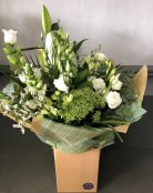 6 Month Flower Subscription - Colour - White & Green